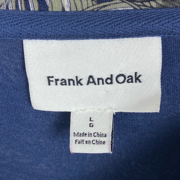 Frank and Oak Short Sleeve Palm Tree Crew Neck Tee - Picture 2 of 5